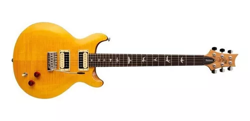 Guitarra Prs Se Santana Sy Sa Yellow Com Bag Cor Amarelo
