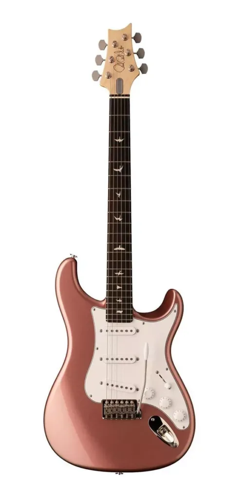 Guitarra elétrica PRS Guitars SE Silver Sky John Mayer solidbody de amieiro midnight rose com diapasão de pau-rosa
