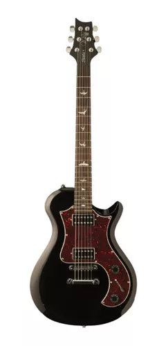 Guitarra elétrica PRS Guitars SE Starla Stoptail se starla de mogno 2021 black with tortoise shell com diapasão de pau-rosa
